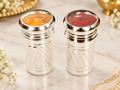 Kesar & Mishri German Silver Dibbi (2 pcs)